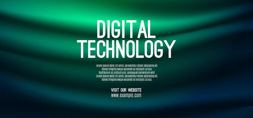 Digital technology speed connect blue green background, cyber nano information, abstract communication, innovation future tech data, internet network connection, Ai big data, line dot illustration