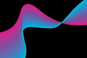 premium design of colorful lines and waves vector