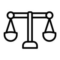 Equality Line Icon Design vector