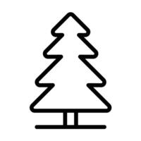 pine Line Icon Design vector