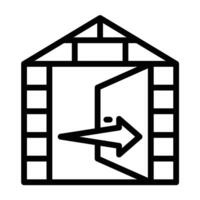 Checkout Line Icon design vector