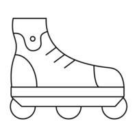 rollerblades, inline skates, skating, summer activity, wheels vector