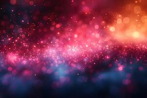Vibrant Abstract Background with Colorful Bokeh Lights for Festive and Creative Design photo