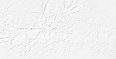 wrinkled white paper texture. Realistic background vector