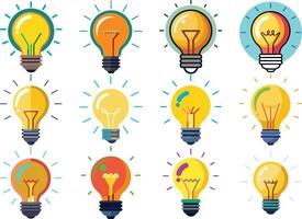Idea icon on a white background illustration vector