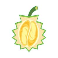 durian icon illustration design template vector