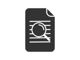 Illustration a icon depicting documents, suitable for web and mobile applications, isolated for use in graphic and design. vector