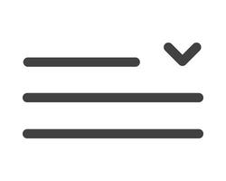 Hamburger menu icon, buttons for website, UI navigation, mobile app, presentation. design elements and user Interface icons. vector