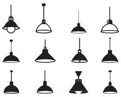 Bulb light lamp outline icon. Idea electric bright style design. vector