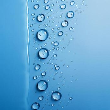 azul antecedentes con salpicaduras de agua foto