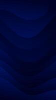 Create stunning visuals with this vertical dark blue gradient wave background. Ideal for websites, flyers, posters, and social media posts vector
