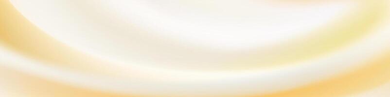 Abstract mesh blur banner with a captivating white and yellow wave pattern, perfect for promotional materials, social media, brochures, and presentations vector