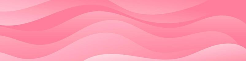 This pink gradient wave banner is perfect for eye catching headers, promotional banners, and graphic elements. Modern and dynamic vector
