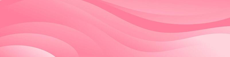 Visually striking gradient wave banner with a sophisticated pink color scheme, perfect for designing impactful digital and print assets that command attention vector