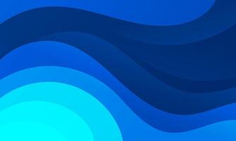 Visually striking gradient wave background with a sophisticated blue color scheme, ideal for creating impactful digital and print designs across various platforms vector