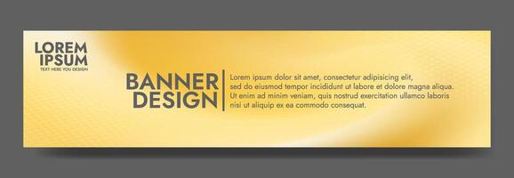 Make your designs stand out with this smooth yellow mesh wave blur banner, suitable for promotional banners and presentation graphics vector