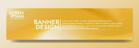 Create captivating tech designs with this yellow mesh wave blur banner. Perfect for brochures and social media posts vector