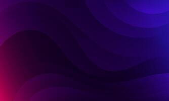 Abstract gradient wave background featuring a captivating array of waves in a harmonious dark purple gradient, perfect for website backgrounds, social media, advertising, and presentation design vector