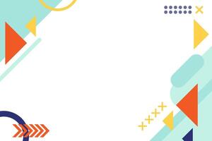 Abstract Geometric Fluid And Rounded Background vector