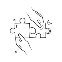 Take a look at creative icon of collaboration, teamwork, integration, coordination vector
