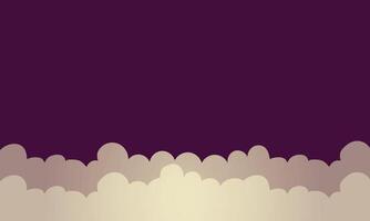 Cloudscape Background design vector