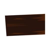Wooden signs cartoon style Rustic board in cartoon style Game user interface elements vector