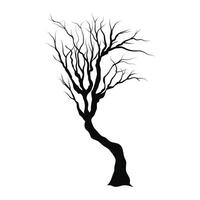Tree isolated illustration on a white background vector