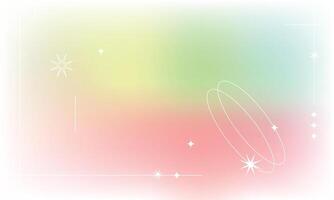 Abstract gradient blur background design vector