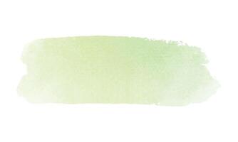Abstract watercolor brush strokes isolated on white background vector