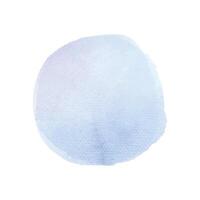Abstract watercolor brush strokes isolated on white background vector