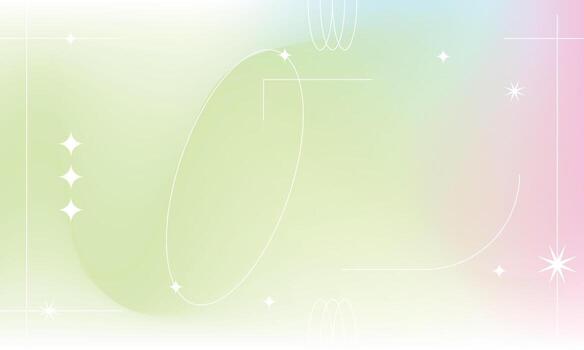 Abstract gradient blur background design vector