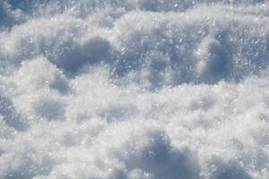 Snow Crystals and Snowflakes Close Up photo