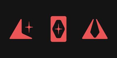 Y2K style elements. vector