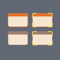 choose selection frame sign graphic design vector