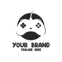 Game Console ,Game Controller Illustration symbol template. tihs logo ideal for gaming and entertainment industry vector