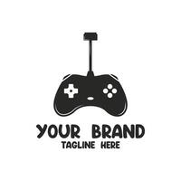 Game Console ,Game Controller Illustration symbol template. tihs logo ideal for gaming and entertainment industry vector