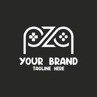 Game Console ,Game Controller Illustration symbol template. tihs logo ideal for gaming and entertainment industry vector