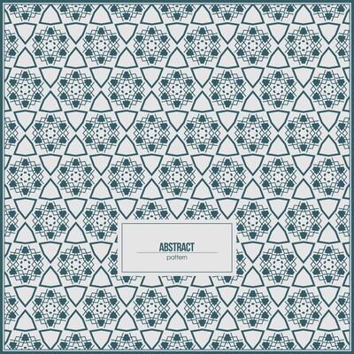 abstract pattern of geometric panels with dark green dominant color