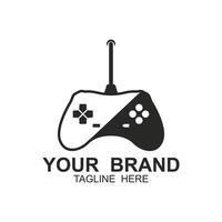 Game Console ,Game Controller Illustration symbol template. tihs logo ideal for gaming and entertainment industry vector