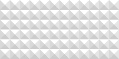 Modern seamless geometric cube pattern. White and gray decorative shape repeatable background. Minimalistic squared stylish tile texture vector