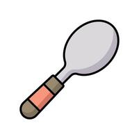 spoon icon design template simple and clean vector