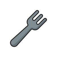 fork icon design template simple and clean vector