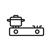gas stove icon design template simple and clean vector