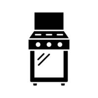gas stove icon design template simple and clean vector