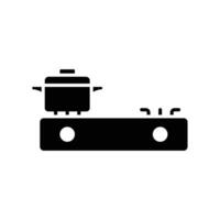 gas stove icon design template simple and clean vector