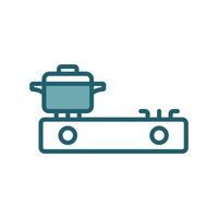 gas stove icon design template simple and clean vector