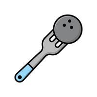 fork icon design template simple and clean vector