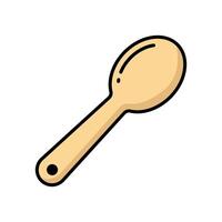 spoon icon design template simple and clean vector