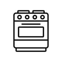 gas stove icon design template simple and clean vector