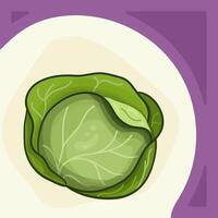 Green cabbage square templates for social media posts. Design for kale day, healthy food health day. Green, purple Liquid stains with transparency. Post design template for harvest, vegetables. vector